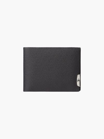 Calvin Klein Táskák & Kiegészítők HU958930 | Calvin Klein Bőr Trifold Férfi Pénztárca Fekete